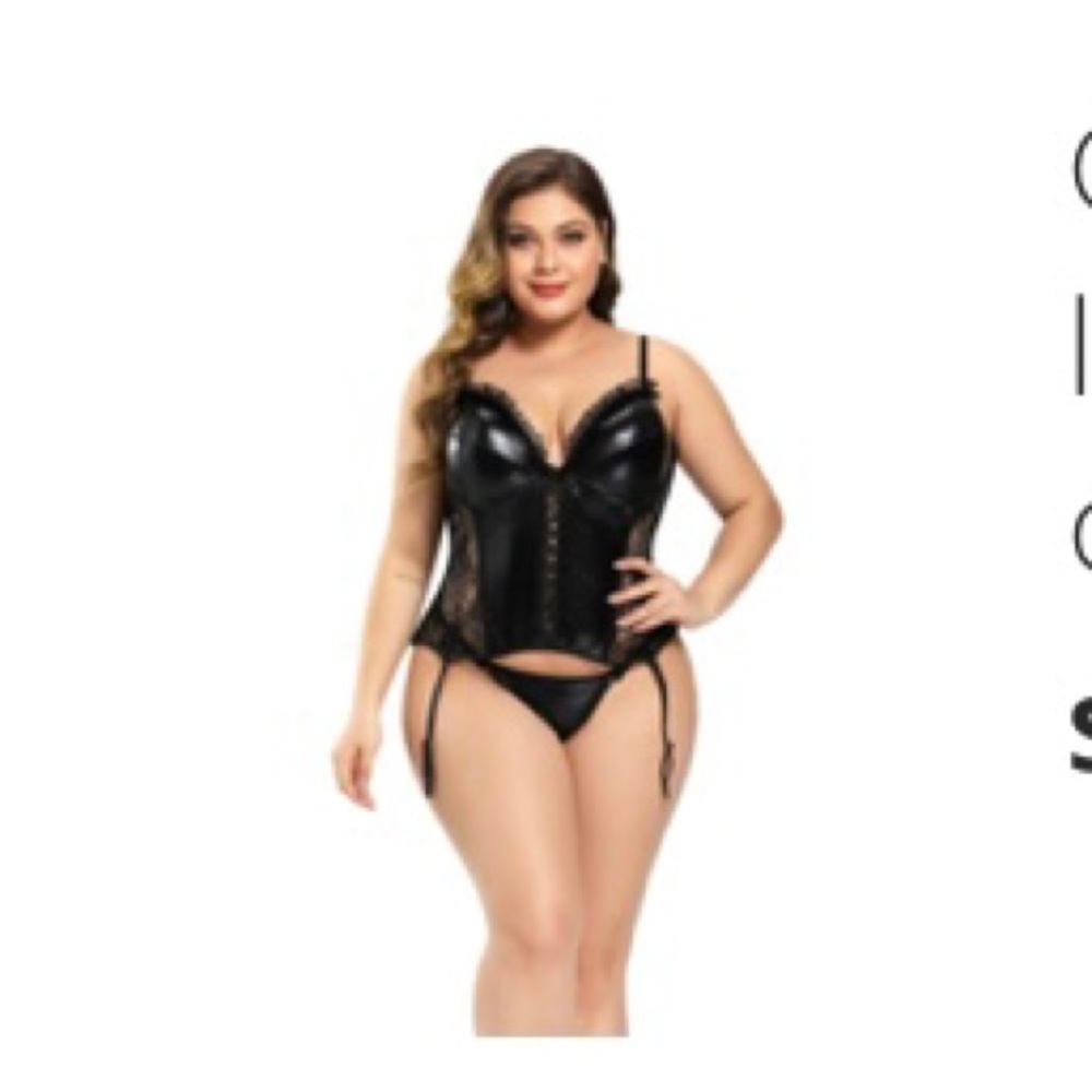 Plus size lingerie